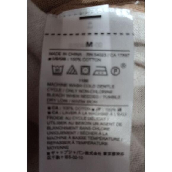 Banana Republic‎ Sweater Ladies Medium Brown Tan Color Block - Picture 5 of 6